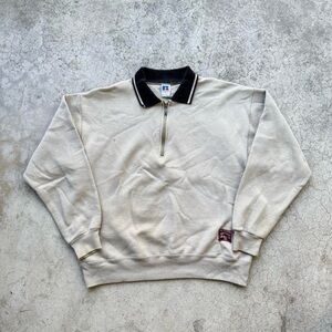 Vintage 90’s Russell Athletic 1/4 Zip Pullover Sweater